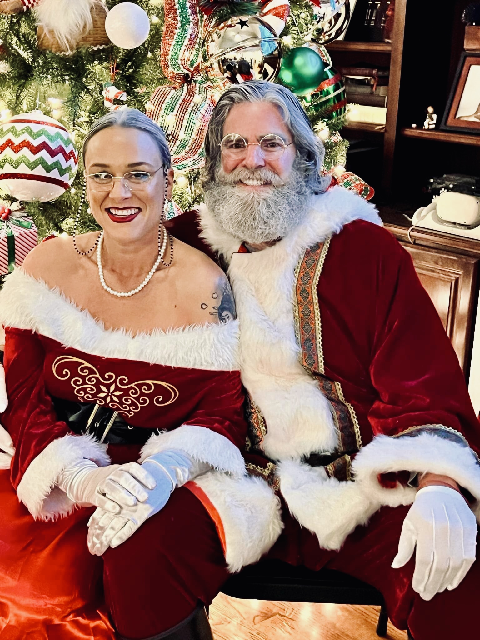 The Christmas Couple bringing holiday magic