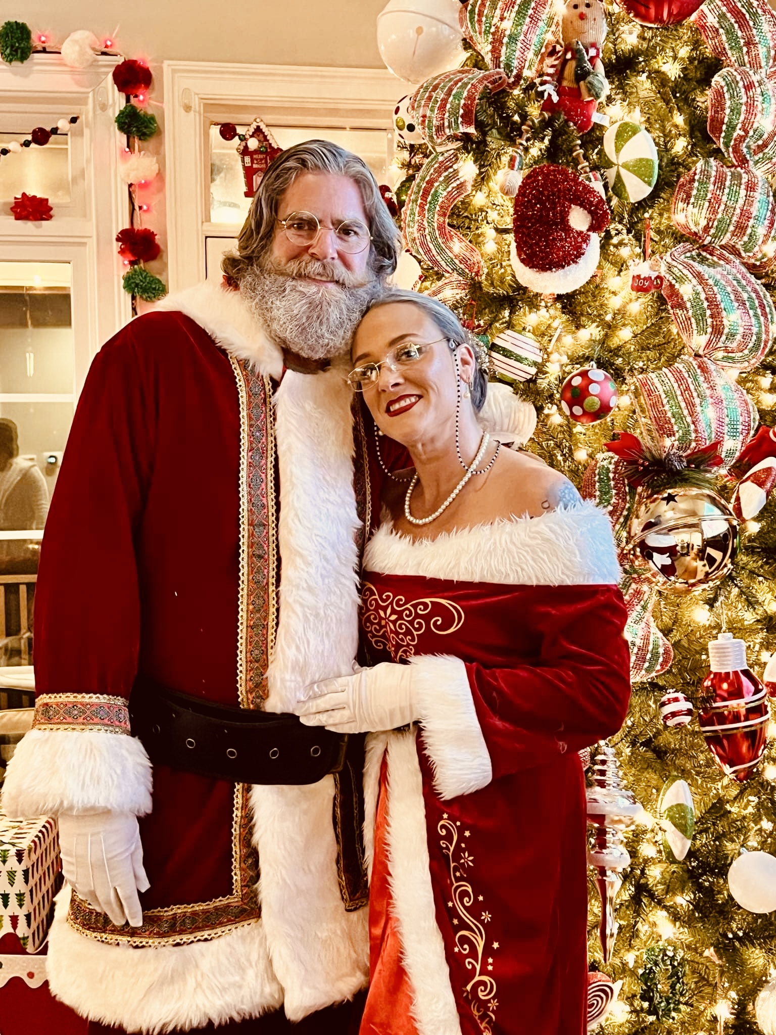 Santa with children